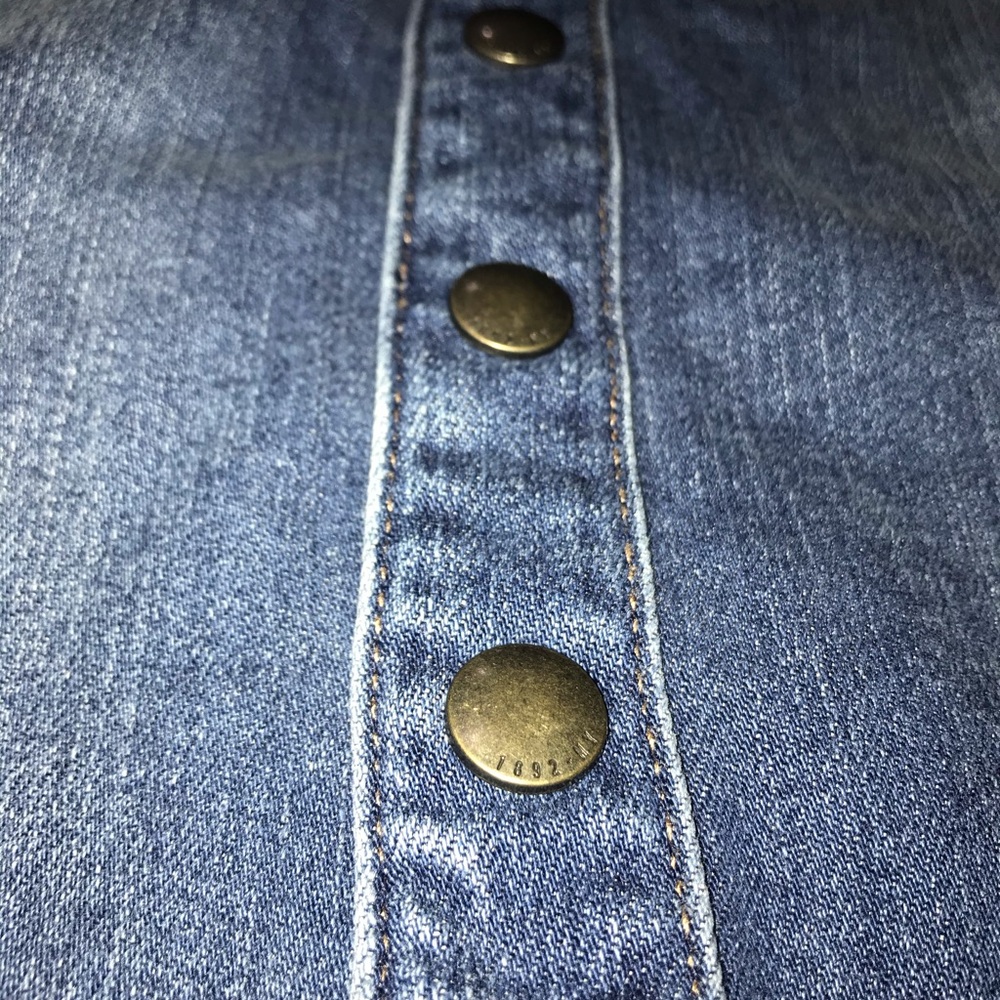 Abercrombie New with tags jean Skirt size 0, 2, 26 - Picture 6 of 6